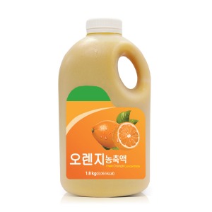 프레시에또 오렌지농축액1.8kg/ 오렌지음료베이스